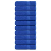 vidaXL vidaXL Brisače za tuširanje FROGN 10 kosov modre 70x140 cm 360 g/m2, (5000208289)