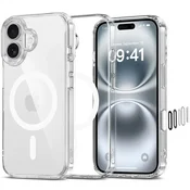 1 to 3 Ovitek Tech-Protect Flexair Hybrid Cc Za Iphone 16 Za Zaščitni Komplet Magsafe