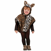 Widmann Pustni Kostumi Pončo Leopard, 3-4 leta