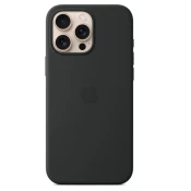 Maskica za mobitel APPLE IPHONE 16 PRO MAX - Silicone, Magsafe, Black