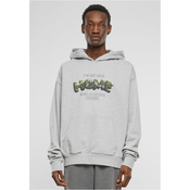 Mens sweatshirt Home Ultraheavy Oversize Hoodie gray