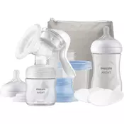 Philips Avent Set za izmlazanje mleka Natural SCF430/16, 17 delova