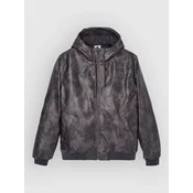 Element Dulcey Vegan Leather Jacket marble off black