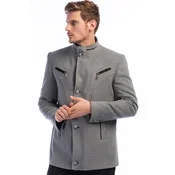 K7126 DEWBERRY MENS COAT-GRAY-2