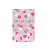 Cestitka Neon Blush Srecna Slava