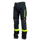 shumee Nujne delovne hlače 717 z rumenimi vložki, 315 g/m2? 50