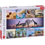 Trefl Puzzle kolaž Afrika 1000 kosov 68,3x48cm