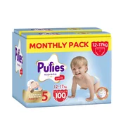 Pufies pelene supreme monthly pants5 12-17kg100kom