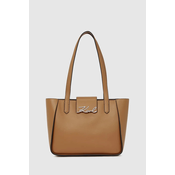 Usnjena torbica Karl Lagerfeld K/SIGNATURE
