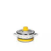 Metalac plitka šerpa TOPLA SRCA 16cm/1,5l