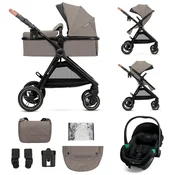 KINDERKRAFT kombinirani voziček Esme Pro 3v1, Sand Beige