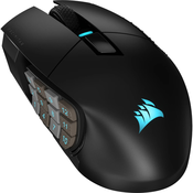 Corsair SCIMITAR ELITE WIRELESS Gaming Mouse – MMO gaming mouse with 16 keys and 26,000 DPI