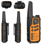 Baofeng BF-T25E oranžni walkie-talkie, 2 kosa