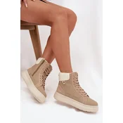 Ženski zimski škornji s krznom Lee Cooper