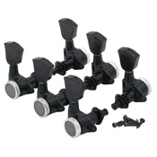 Gotoh SG301-MGT-04-B-3L/3R Black Uglaševana mehanika za kitare (Kot novo)