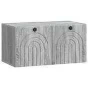 TV ormar za zid Siva sonoma 59,5 x 31 x 30 cm Konstruirano drvo