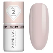 Semilac Easy Off LED Light hibridni lak za nohte v barvi mandljevega mleka 7 ml