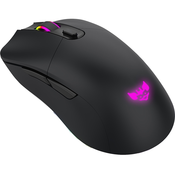 Gaming miška BYTEZONE Morpheus brezžična-žična/RGB (16,8M barv)/max DPI 10K/optična/mat UV premaz (črna)