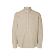 Selected Noos Regnoah Shirt - Egret Bež