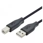 FAST ASIA Kabl USB A - USB B MM 1.8m crni