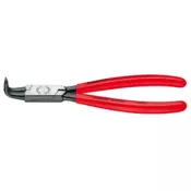 KNIPEX Klešta za unutrašnje sigurnosne prstenove kriva 215mm 44 21 J31 crvena