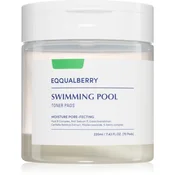 Eqqualberry Globinsko vlažilne toner blazinice Swimming Pool Toner Pads - 220 ml / 70 kos