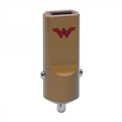Tribe DC Movie Wonder Worman USB Car Charger - Gold