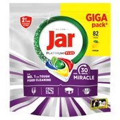 Jar Platinum Plus All in One 5C Lemon kapsule za perilicu posuđa, 82 kapsule