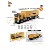 Hk mini igračka konstrukcioni kamion sa prikolicom ( A097827 )