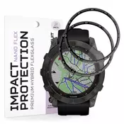 2-Pack zaščitnih folij 3D Full Body Techsuit Nano Flex za Garmin Fenix 7X