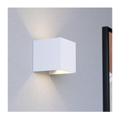 Eglo 74116- LED zunanja stenska svetilka s senzorjem RINCINE LED/2,2W/5V IP44 bela