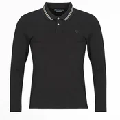 Guess OLIVER LS POLO Črna