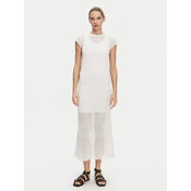 PINKO Poletna obleka 104643 A2EB Z04 Bela Regular Fit