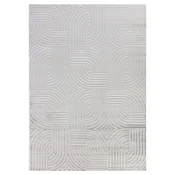 Novel Tkana Preproga Sahara, Srebrna, 280x370cm