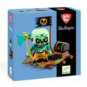 Arty Toys – pirat Skull s splavom in skrinjo