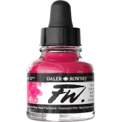 Daler Rowney FW Akrilno črnilo Fluorescent Pink 29,5 ml 1 kos