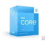 Intel Core i3-13100F, 3.40GHz/4.50GHz turbo, 12MB Smart cache, 5MB L2 cache, 4 cores (8 Threads), NO Graphics
