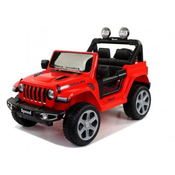 Deciji automobil na akumulator Jeep Wrangler 4X4 - crveni