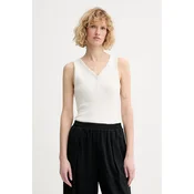 Calvin Klein top ženski bombaž z elastanom