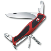 Victorinox Švicarski džepni nož Broj funkcija 11 Victorinox RangerGrip 68 0.9553.C Crvena, Crna