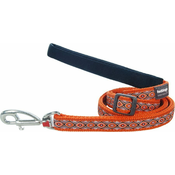 Red Dingo Najlonski povodec kačje oči oranžna 20 mm