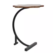 ENA Stocic za krevet drvo/metal 55X37X38 CM