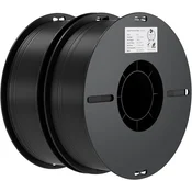 Creality Ender PLA filament 1,75 mm (2x1 kg) - bela/črna