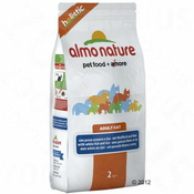 ALMO NATURE MAČJA HRANA HOLISTIC Z BELO RIBO & RIŽEM - 12 KG