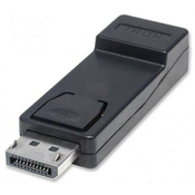 Adapter Manhattan 151993 DisplayPort/M - HDMI/F dongle 1080p Crni