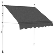 Balkonska tenda 200x120cm antracit siva ( 1240 )