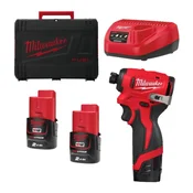 MILWAUKEE M12 BLIDRC-202C Akumulatorski udarni vijačnik (2x 2,0 Ah + polnilnik + kovček)