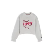 TOMMY HILFIGER Pulover kamen/živo rdeča