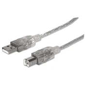 Manhattan Cable – USB kabel za pisac (USB 2.0, 5 m, bež) 345408