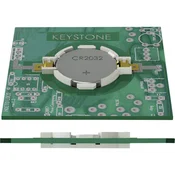 Keystone Keystone 1057 Nosilec gumbnih baterij 1xCR 2032 Vodoravno, Površinska montaža SMD (DxŠxV) 33.15x23.93x5.21 mm